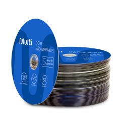Midia cd-r vel. 52x - 50 un. shrink | Grupo Multi