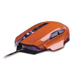 Mouse warrior ivor 3200dpi laranja | Grupo Multilaser