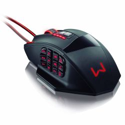 Warrior thane x mouse gamer 10.000dpi rgb 18 botoes | Grupo Multilaser