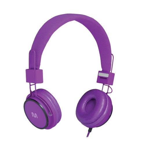 Fone de ouvido headphone fun roxo | Grupo Multilaser