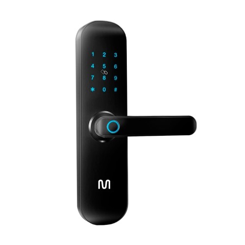 Fechadura inteligente wi-fi com biometria liv | Grupo Multilaser