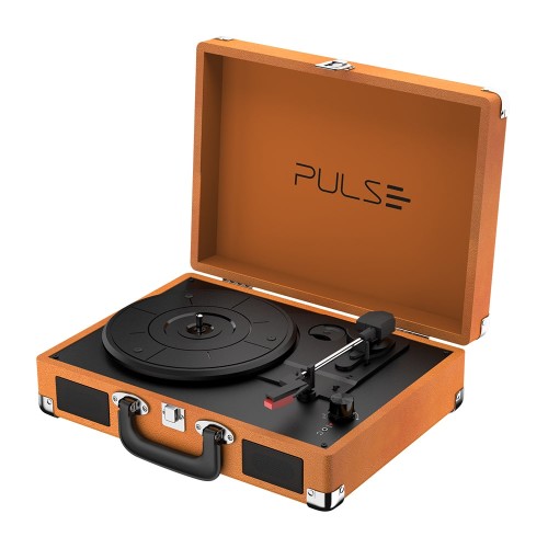 Retro pulse suitcase vitrola 5w bt/aux/usb | Grupo Multilaser