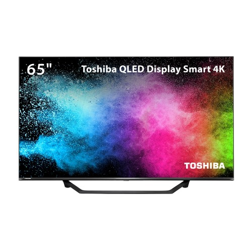 Tela toshiba qled 65 pol. 65m550kb quantum dot 4k smart vidaa