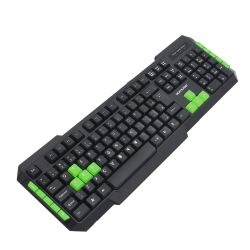 Teclado multimidia gamer teclas verdes usb | Grupo Multi