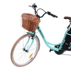 Bike eletrica watts bw2 preto 250w 8a 25km vel.max. 25kmh 6vel